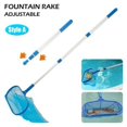 thumbnail image 4 of Swimming Pool Pond Fountain Vacuum Cleaner Leaf Skimmer Mesh Set Cleaning Tool, 4 of 17
