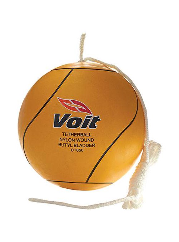 Tetherballs in Outdoor Games