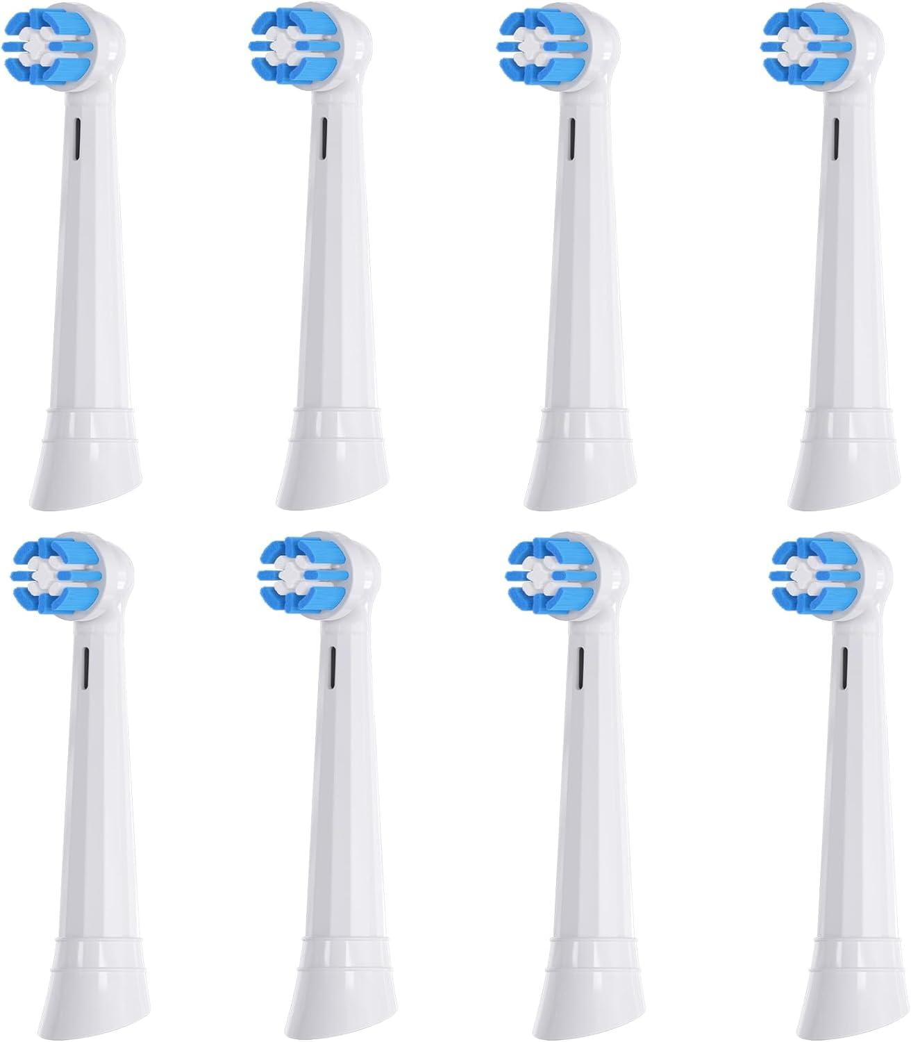 12PC Electric Toothbrush Heads Replacement for Oral-B iO Series , for Oral B iO 10 9 8 7 6 5 4 3 Series, Soft Bristles, Black