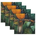 thumbnail image 5 of Satin Polyester Napkins - 20x20 InchSingle-Sided Printed Napkins, 1-Piece/4-Piece/6-Piece Set, DIY Personalized Table Setting，Three Cute Birds, 5 of 8