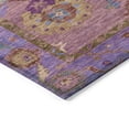 thumbnail image 3 of Addison Rugs Chantille Indoor/Outdoor Traditional Global Pink Machine Washable Round Rug, 8' x 8', 3 of 8