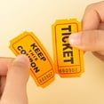 thumbnail image 4 of Raffle Tickets Double Rolls, 1000 Pcs/Poll Raffle Tickets, Tag Lottery Ticket Events Raffle Labels for Events, Entry, Class Reward, Prizes (Orange), 4 of 7
