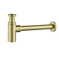 thumbnail image 2 of Kibi USA Bathroom Sink Decorative Round Bottle Trap Chrome, 2 of 5