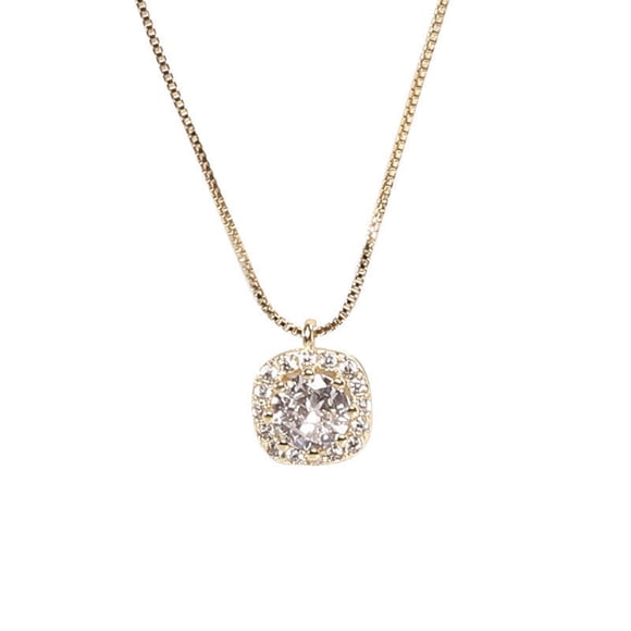 EGNMCR Necklaces & Pendants Women Love Heart Necklace S Imple Temperament Clavicle Chain Lov The Necklace