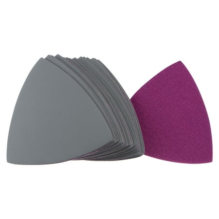 

Triangular Sandpaper Hook and Loop Fit 3-1/2 Oscillating Multi-Tool Silicon Carbide for Wet/Dry 2000 Grit 30pcs