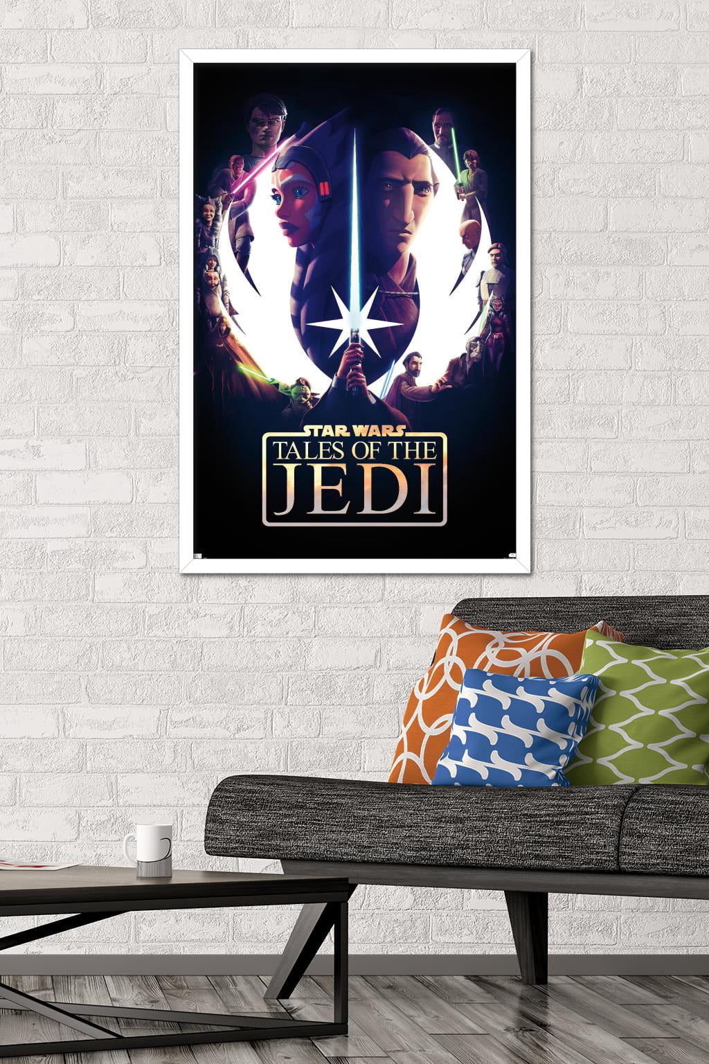 Star Wars: Tales of the Jedi - One Sheet Wall Poster, 22.375" x 34" Framed