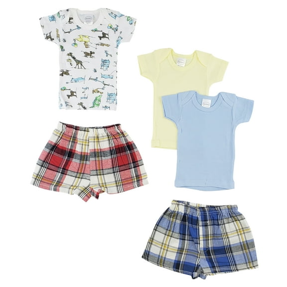 Infant Girls T-Shirts and Boxer Shorts