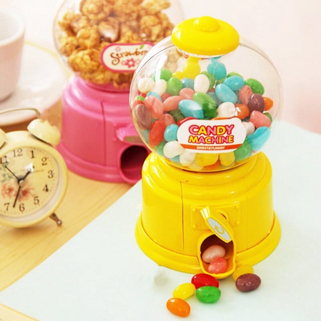 Sweets Candy Machine Piggy Bank Creative Twist Mini Deposit Boxes Children's Money Saving Bank Kids Gifts Cashbox heqiyong LED