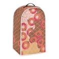 thumbnail image 2 of HELLHERO Kitchen Blender Dust Cover with There is only one dust cover Washable Mixer Blender Cover Spill-Proof Easy to Install, Colorful Donut Print, 2 of 4