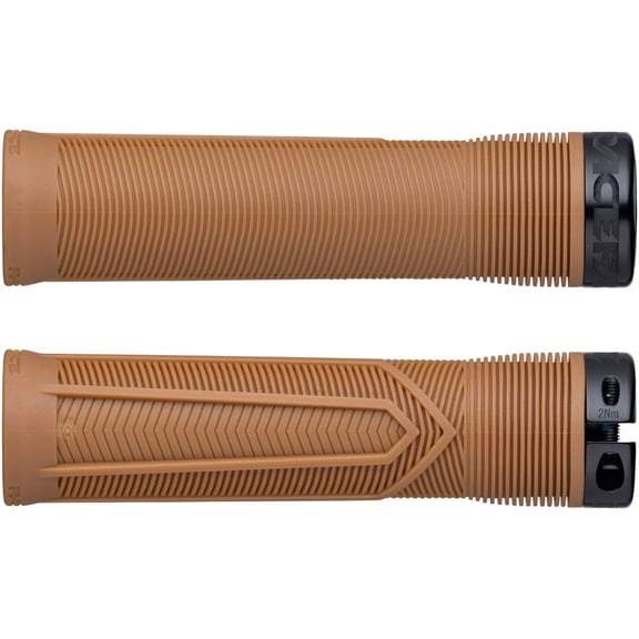 Race Face Chester Lock-On Grips, 34mm, Gum/Black