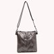 thumbnail image 4 of Bolso bandolera acolchada de algodón bandolera acolchada para mujer bolso de mano gris, 4 of 4