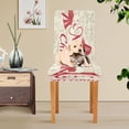 thumbnail image 6 of BZSMCE Chairs Slipcovers Dining Chair Covers Elegant Design Christmas Bowknot Creative Pattern, 6 of 7