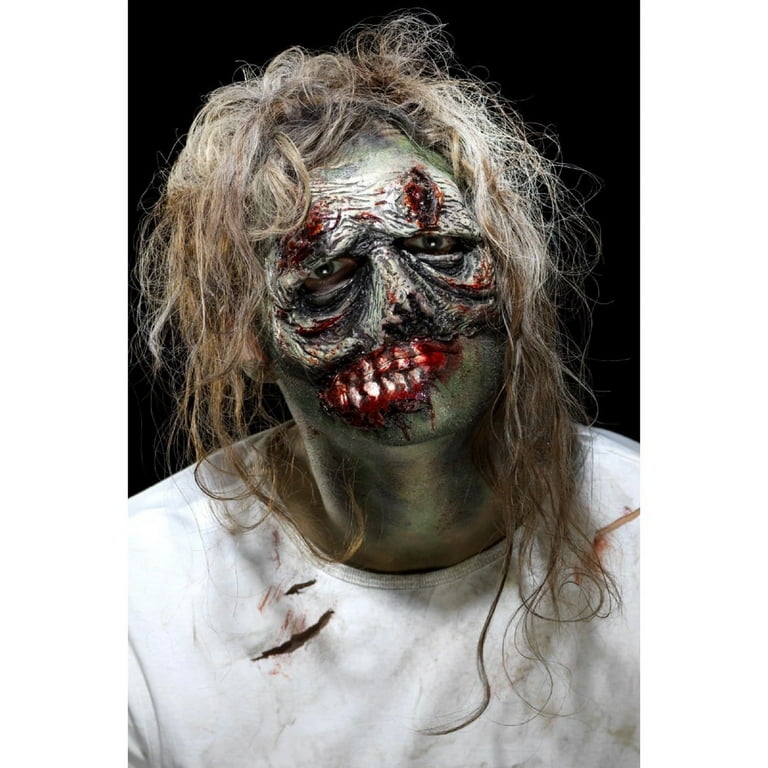Foam Latex Zombie Eye Prosthetic Adult Green Foam Latex Zombie Eye Prosthetic Adult Green
