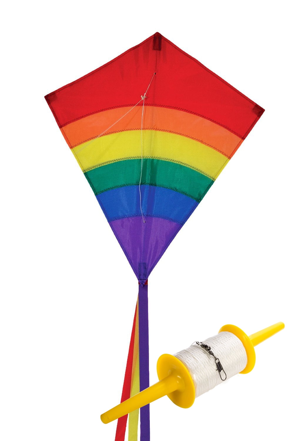 Maven Gifts In The Breeze Kite Bundle Rainbow Arch Diamond Kite, 27