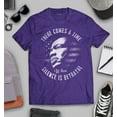 thumbnail image 3 of S4E Men's Martin Luther King Jr. Silence is Betrayal T-Shirt XXXXX-Large Purple, 3 of 4