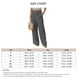 thumbnail image 5 of Pantalones Sueltos Casuales,Pantalones Sueltos Pierna con Bolsillo con Volantes Pantalones Largos Palazzo Pantalones Sueltos para Mujer Rendimiento Finamente Afinado, 5 of 5