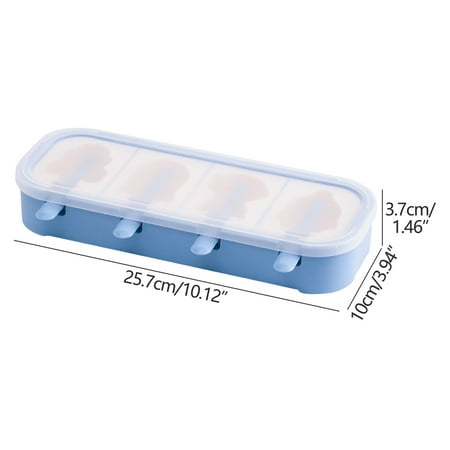 

Silicone Ice Tray Summer Cartoon Ice Cream DIY Ice Cream Ice Box Home Ice Stick
