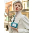 thumbnail image 6 of LOUEBICA Credit Card Holder Wallet RFID Blocking Leather Small Wallet for Women Double Zipper Wallet with ID Window, 6 of 6