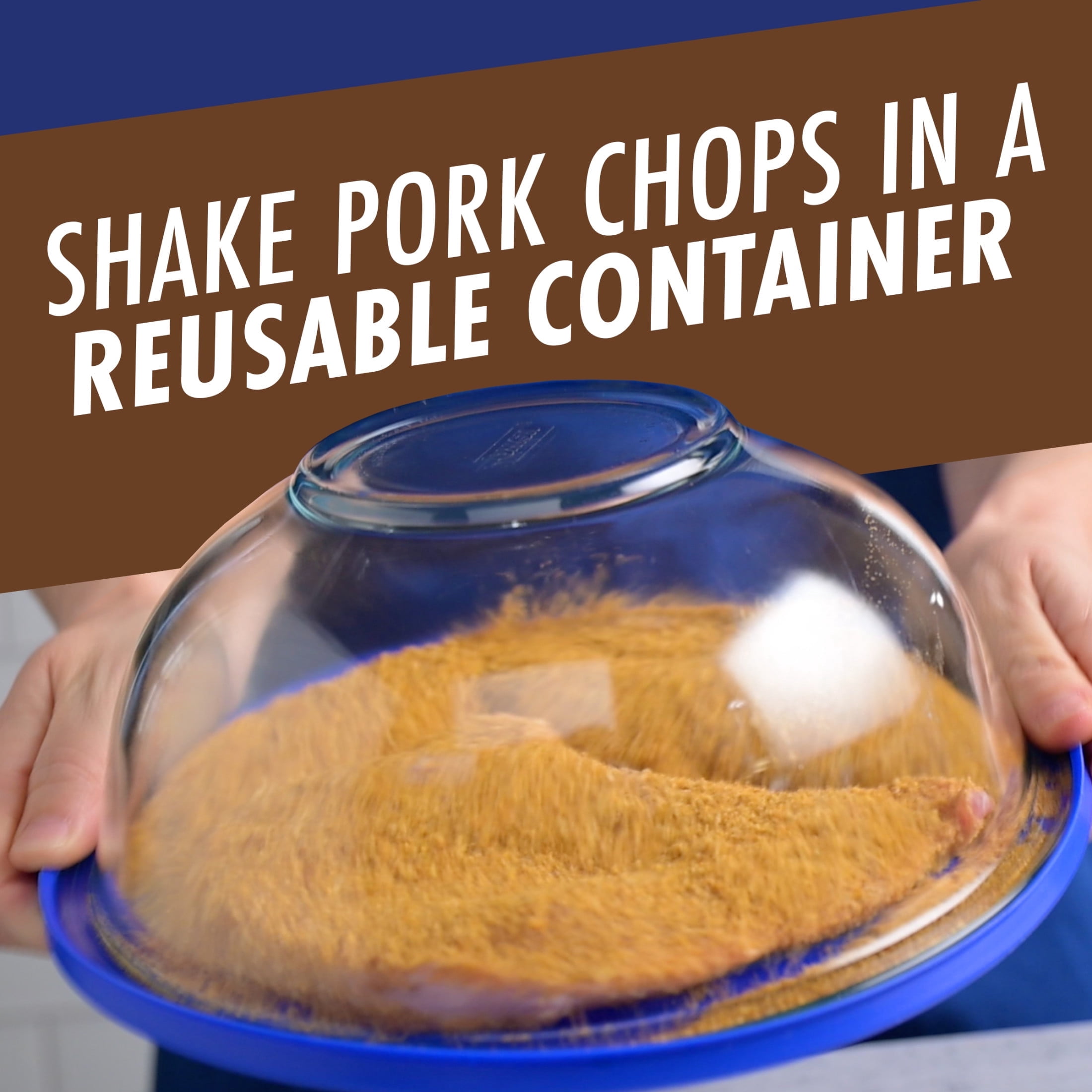 Shake 'N Bake Original Pork Seasoned Coating Mix, 5 oz Box, 2 Count Packets