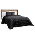 thumbnail image 1 of Edredón Mink King Size Negro Elefantito Onix Suave al Tacto, 1 of 4