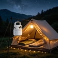thumbnail image 5 of YuanGuangQ Solar Camping Lantern Stall Light, Double Light Source Digital Display Large Capacity, Household Rechargeable Lamp for Outdoor Night, 5 of 5