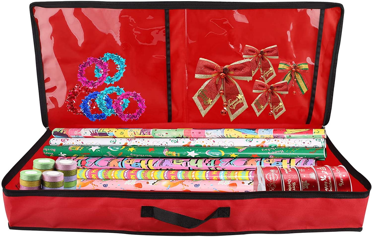 christmas wrapping paper container