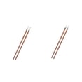 thumbnail image 4 of OUNONA 2 Pairs  Wood Chopsticks Wooden Chopsticks Chinese Japanese Korean Reusable Chopsticks For Asian Dishes Sushi Rice Noodles, 4 of 8