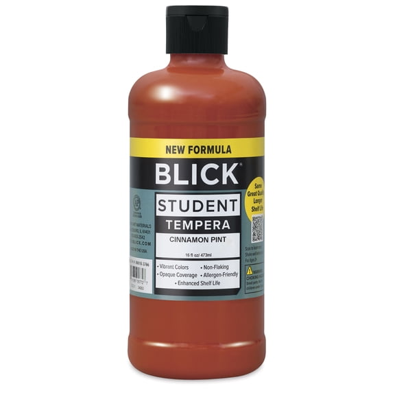 Blick Student Tempera Paint - Cinnamon, 16 oz bottle