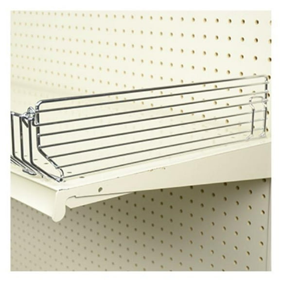 Siffron 100637 3 x 14 in. Interlocking Chrome Wire Divider for 15 or 16 in. Lozier & Madix Shelves, Pack of 20