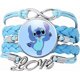 thumbnail image 1 of Stitch Bracelet For Party, Lilo And Stitch Gift Stitch Stuff Women Girls Jewelry Bracelet Birthday Gifts, 1 of 4