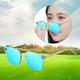 thumbnail image 3 of Gafas de terre polarizadas para mujer y hombre, protección , lentes tintadas, montura cuadrada de metal, gafas para golf, ejercicio, conducción, gafas Lente azul Yinane Gafas de sol para hombre, 3 of 7