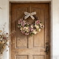 thumbnail image 5 of Cadancy Wreaths for Front Door Artificial Peony Rose Floral Grapevine Wreath Silk Flower Arrangement Home Wall Decoration Entryway Window Farmhouse Indoor Outdoor Seasonal Holiday Ornament, 5 of 6