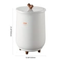 thumbnail image 5 of VEVOR Towel Warmer Bucket, 20L Towel Heater with 4-Level Timer, 3 Heat Settings, Auto Shut Off, Towel Warmer for Towels, Bathrobes, Blankets, Pajama, 5 of 9
