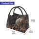 thumbnail image 2 of Disketp Leopard On Tree Branch Bolsa Térmica Estampada, Bolsa Térmica Aislante para Almuerzo, Playa y Campamento, 2 of 6