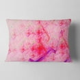 thumbnail image 2 of Designart Pink Fractal Electric Lightning - Abstract Throw Pillow - 12x20, 2 of 5