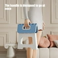 thumbnail image 4 of Unbeatable Price, Small Stool Foldable Chair Portable Assembly Installation Plastic Low Stool Outdoor Camping Home Under 10 | Plastic, Blue, Blaxill, 4 of 8
