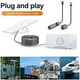 thumbnail image 2 of 2Pcs Starlink Gen3 V3 Rectangular Satellite Ethernet Cable Adapter 1000Mbps RJ45 Converter, 2 of 5