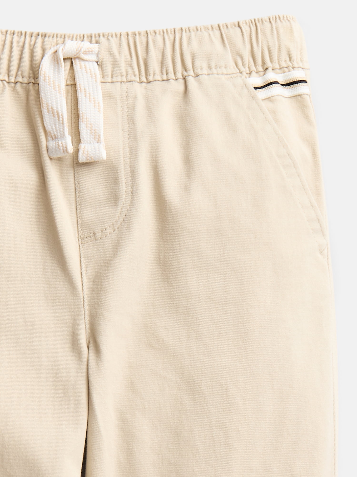 Wonder Nation Toddler Boys Woven Cotton Joggers, Sizes 18M-5T