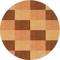 thumbnail image 1 of Ahgly Company Indoor Round Patterned Cantaloupe Orange Area Rugs, 3' Round, 1 of 1
