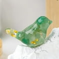 thumbnail image 4 of Sunxin Crystal Craft Bird Hbird Figurines Collectible Miniature Resin Glass Decorative Gravel Birds Art Animals Figurines for Desktop Home Decor Paperweight, 4 of 5