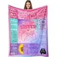 thumbnail image 1 of LHSHID Gift for Teacher Birthday Gift for Teacher Gift to Teacher for Back to School New Teacher Graduation Appreciation Gift from Student Fleece Throw Blanket 60x80in, 1 of 6