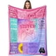 thumbnail image 1 of LHSHID Bonus Daughter Gifts Blanket Gift for Bonus Daughter Stepdaughter Gifts from Stepmom Bonus Daughter Gifts from Stepmom Bonus Daughter Birthday Gifts for Stepdaughter Throw Blanket 30x40in, 1 of 6