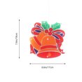thumbnail image 2 of 1 Pc Christmas Window Stickers Lamp Suction Cup Hanging Light Curtain Ornament, 2 of 7