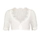 thumbnail image 4 of Gibobby Traje de Uniforme Blusa Para Oktoberfest Blusa Negra Mujer Dirndl Blusa Encaje Dirndl Elegante(Blanco, XXXL), 4 of 5