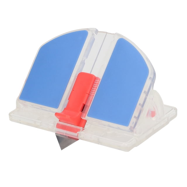 Cortador De Papel Ajustable, Cuchilla De Doble Punta Modo De Cortador Biselado De 45 Cortador De Papel Portátil Plástico Para Tablero KT