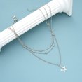 thumbnail image 4 of Sterling Silver Star Pendant Necklace, 4 of 5