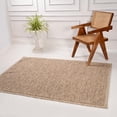 thumbnail image 5 of AFFERTO Natural Wool & Cotton Pebble Braided Rug – Ivory Textured Contemporary Living Room Carpet, 5 of 5