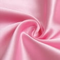 thumbnail image 2 of Lorviah Satin Fitted Crib Sheet for Standard Crib & Toddler Mattress - 28"x52" - Soft Smooth, Pink, 2 of 5