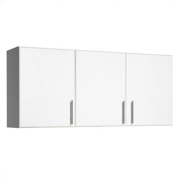 Pemberly Row 54" Wall Cabinet with 3 doors in White