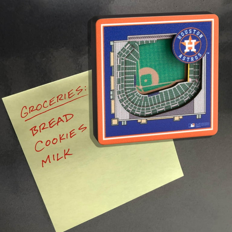 Houston Astros 3D StadiumView Magnet - Mini Replica for Fridge
